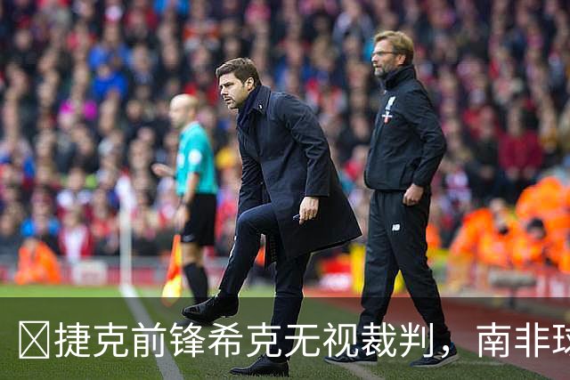😯捷克前锋希克无视裁判，南非球员在一旁露出惊讶表情走红网络