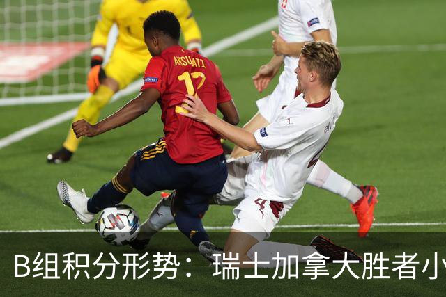 B组积分形势：瑞士加拿大胜者小组第一 平局保携手出线